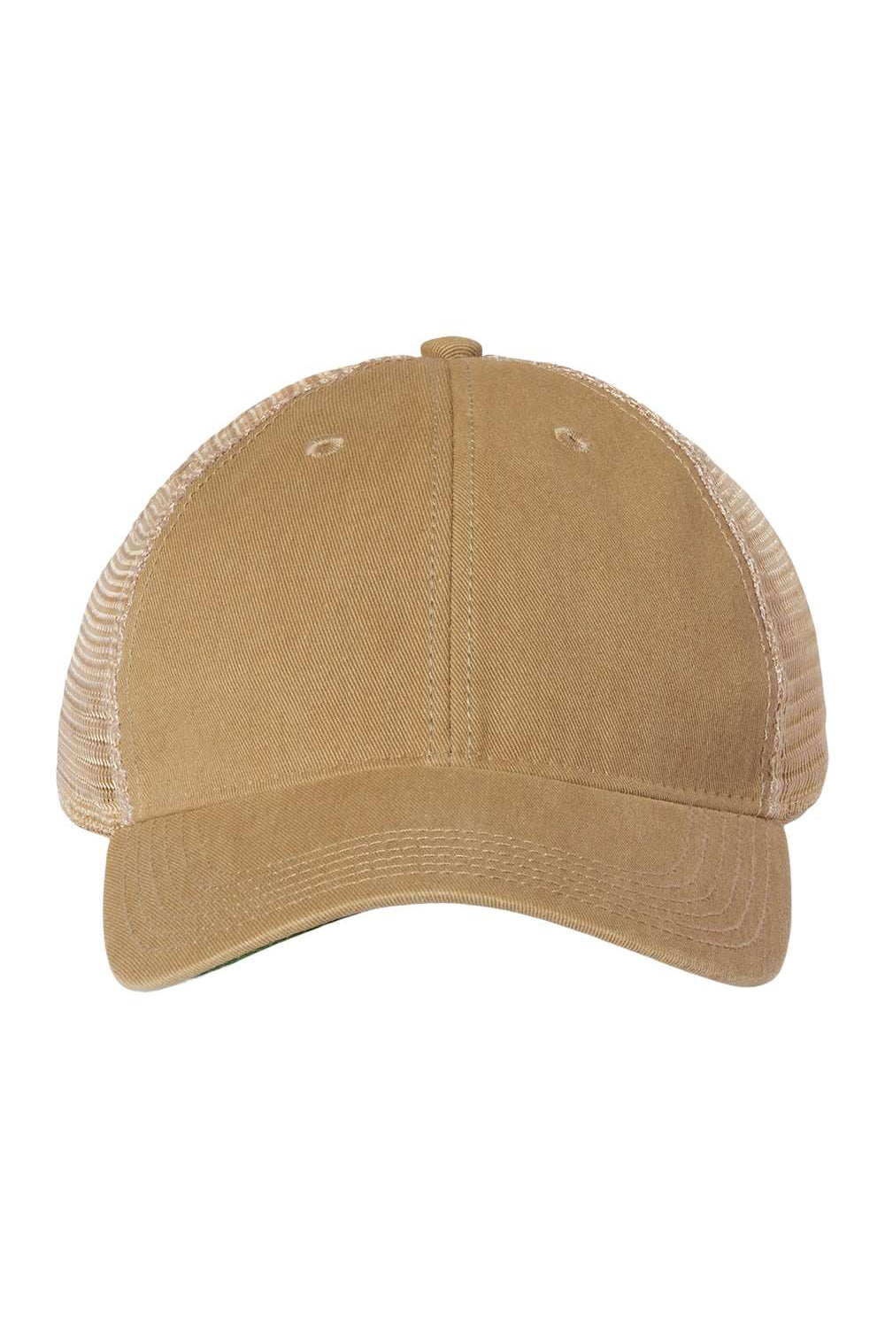 Legacy OFA Mens Old Favorite Trucker Hat Khaki/Khaki Flat Front