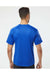 Paragon 200 Mens Islander Performance Short Sleeve Crewneck T-Shirt Royal Blue Model Back