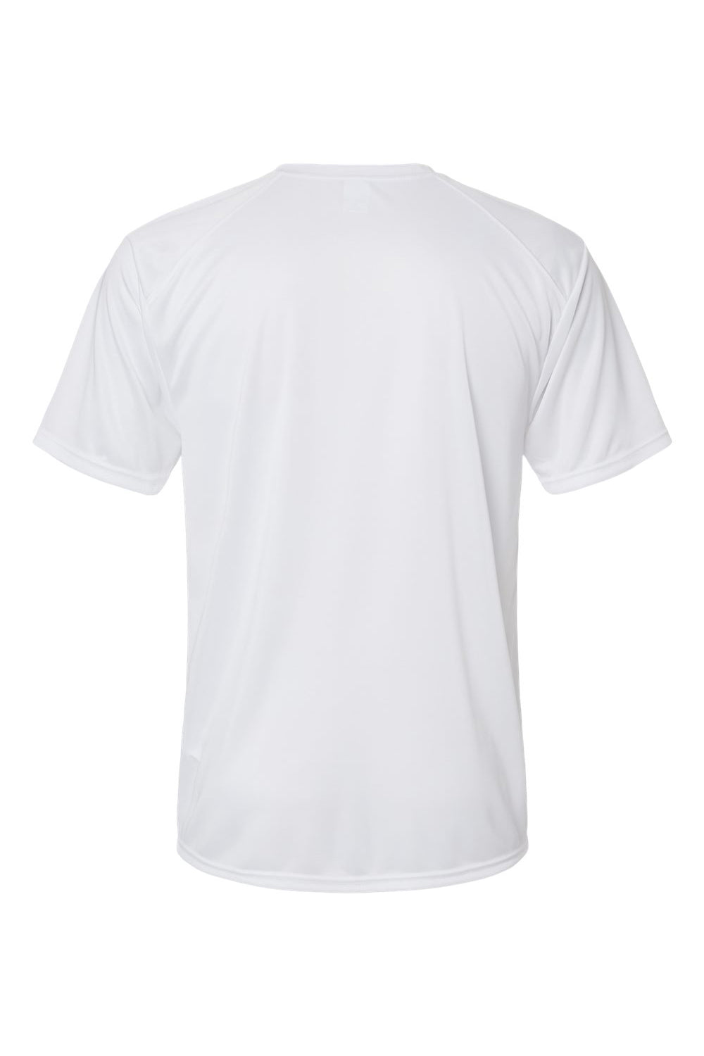 Paragon 200 Mens Islander Performance Short Sleeve Crewneck T-Shirt White Flat Back