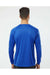 Paragon 210 Mens Islander Performance Long Sleeve Crewneck T-Shirt Royal Blue Model Back