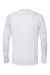 Paragon 228 Mens Cabo Camo Performance Long Sleeve Crewneck T-Shirt White Flat Back