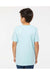 SoftShirts 402 Youth Organic Short Sleeve Crewneck T-Shirt Chambray Blue Model Back