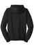 Jerzees 993M/993/993MR Mens NuBlend Pill Resistant Fleece Full Zip Hooded Sweatshirt Hoodie w/ Pockets Black Flat Back