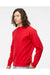 Independent Trading Co. IND5000C Mens Legend Crewneck Sweatshirt Red Model Side