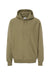 Independent Trading Co. IND5000P Mens Legend Hooded Sweatshirt Hoodie Olive Green Flat Front