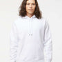 Independent Trading Co. Mens Legend Hooded Sweatshirt Hoodie - White