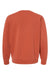 Independent Trading Co. PRM3500 Mens Pigment Dyed Crewneck Sweatshirt Amber Flat Back