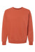 Independent Trading Co. PRM3500 Mens Pigment Dyed Crewneck Sweatshirt Amber Flat Front