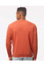 Independent Trading Co. PRM3500 Mens Pigment Dyed Crewneck Sweatshirt Amber Model Back
