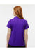 Paragon 104 Womens Saratoga Performance Mini Mesh Short Sleeve Polo Shirt Purple Model Back