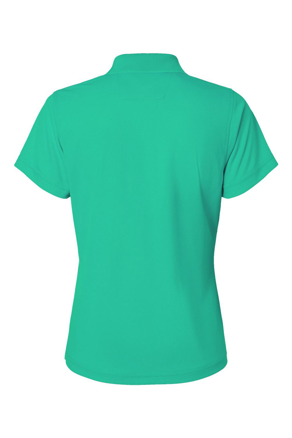 Paragon 104 Womens Saratoga Performance Mini Mesh Short Sleeve Polo Shirt Seagreen Flat Back