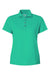 Paragon 104 Womens Saratoga Performance Mini Mesh Short Sleeve Polo Shirt Seagreen Flat Front