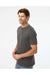 Kastlfel 2010 Mens RecycledSoft Short Sleve Crewneck T-Shirt Carbon Grey Model Side