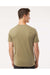 Kastlfel 2010 Mens RecycledSoft Short Sleve Crewneck T-Shirt Moss Green Model Back