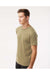 Kastlfel 2010 Mens RecycledSoft Short Sleve Crewneck T-Shirt Moss Green Model Side