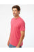 Kastlfel 2010 Mens RecycledSoft Short Sleve Crewneck T-Shirt Red Model Side