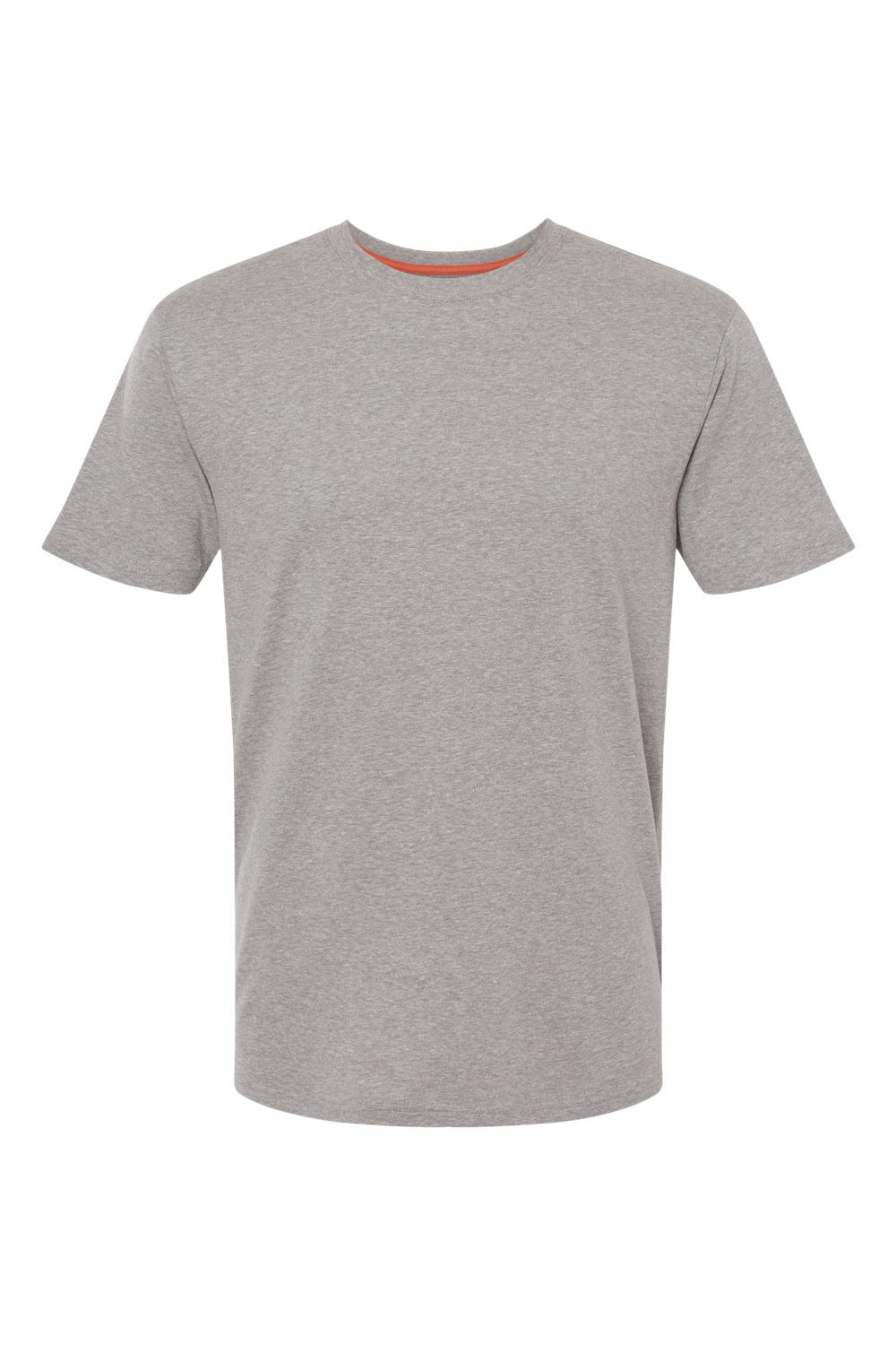 Kastlfel 2010 Mens RecycledSoft Short Sleve Crewneck T-Shirt Steel Grey Flat Front