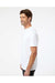 Kastlfel 2010 Mens RecycledSoft Short Sleve Crewneck T-Shirt White Model Side