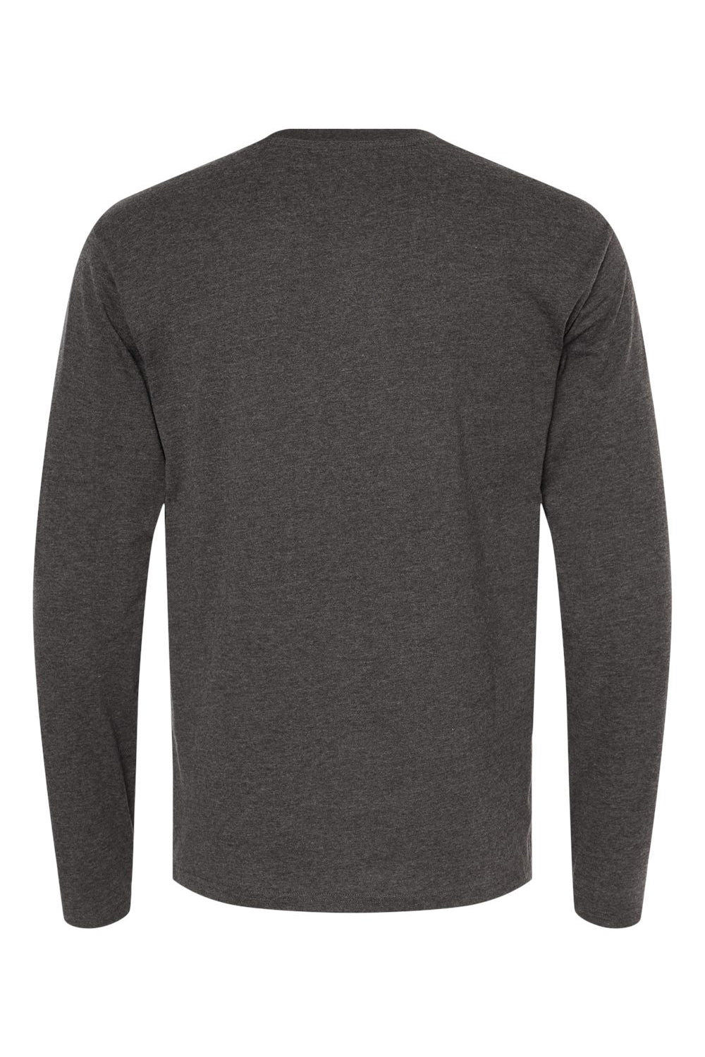 Kastlfel 2016 Mens RecycledSoft Long Sleeve Crewneck T-Shirt Carbon Grey Flat Back