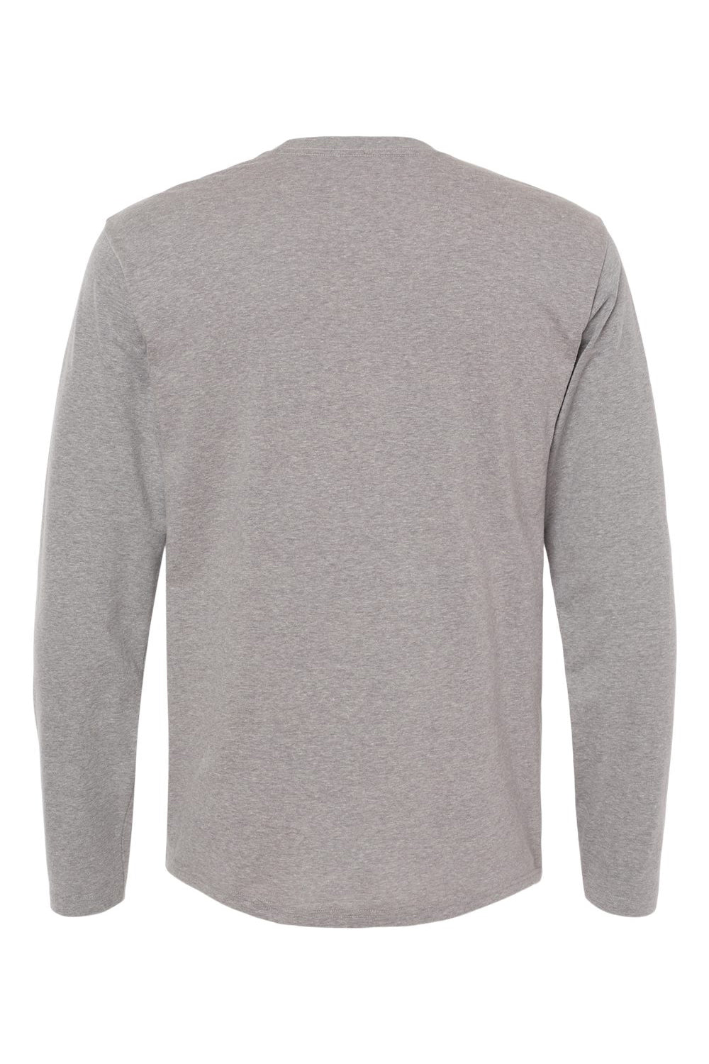 Kastlfel 2016 Mens RecycledSoft Long Sleeve Crewneck T-Shirt Steel Grey Flat Back