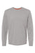 Kastlfel 2016 Mens RecycledSoft Long Sleeve Crewneck T-Shirt Steel Grey Flat Front