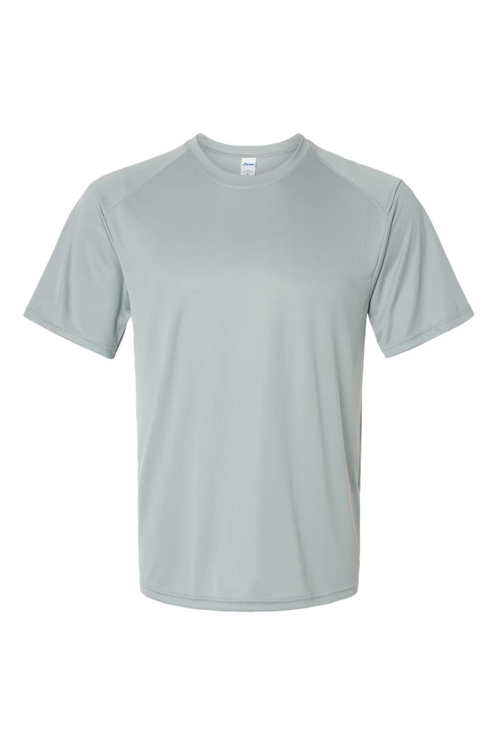 Paragon 200 Mens Islander Performance Short Sleeve Crewneck T-Shirt Medium Grey Flat Front