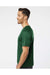 Paragon 200 Mens Islander Performance Short Sleeve Crewneck T-Shirt Hunter Green Model Side