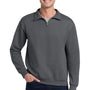 Jerzees Mens NuBlend Pill Resistant Fleece 1/4 Zip Sweatshirt - Charcoal Grey