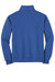 Jerzees 995M/995MR Mens NuBlend Pill Resistant Fleece 1/4 Zip Sweatshirt Royal Blue Flat Back