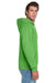 Jerzees 996M/996/996MR Mens NuBlend Pill Resistant Fleece Hooded Sweatshirt Hoodie w/ Pouch Pocket Kiwi Green Model Side