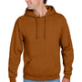 Jerzees Mens NuBlend Pill Resistant Fleece Hooded Sweatshirt Hoodie w/ Pouch Pocket - Texas Orange