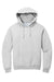 Jerzees 996M/996/996MR Mens NuBlend Pill Resistant Fleece Hooded Sweatshirt Hoodie w/ Pouch Pocket Ash Grey Flat Front