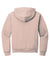 Jerzees 996M/996/996MR Mens NuBlend Pill Resistant Fleece Hooded Sweatshirt Hoodie w/ Pouch Pocket Blush Pink Flat Back