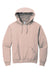 Jerzees 996M/996/996MR Mens NuBlend Pill Resistant Fleece Hooded Sweatshirt Hoodie w/ Pouch Pocket Blush Pink Flat Front