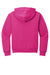 Jerzees 996M/996/996MR Mens NuBlend Pill Resistant Fleece Hooded Sweatshirt Hoodie w/ Pouch Pocket Cyber Pink Flat Back