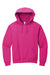 Jerzees 996M/996/996MR Mens NuBlend Pill Resistant Fleece Hooded Sweatshirt Hoodie w/ Pouch Pocket Cyber Pink Flat Front