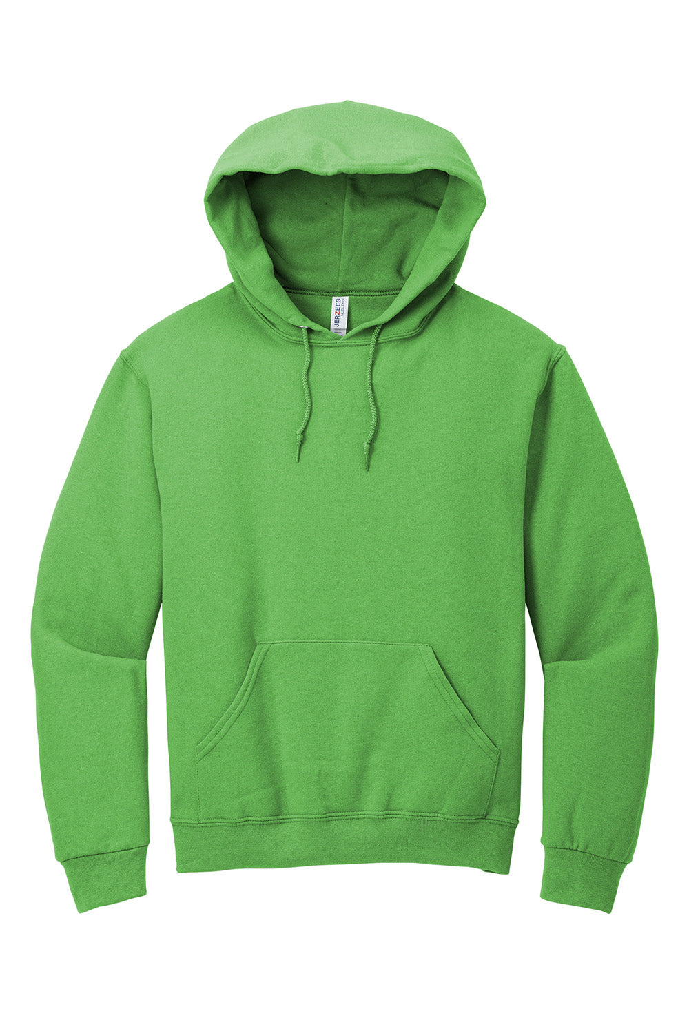 Jerzees 996M/996/996MR Mens NuBlend Pill Resistant Fleece Hooded Sweatshirt Hoodie w/ Pouch Pocket Kiwi Green Flat Front