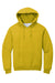 Jerzees 996M/996/996MR Mens NuBlend Pill Resistant Fleece Hooded Sweatshirt Hoodie w/ Pouch Pocket Heather Mustard Yellow Flat Front