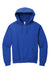 Jerzees 996M/996/996MR Mens NuBlend Pill Resistant Fleece Hooded Sweatshirt Hoodie w/ Pouch Pocket Royal Blue Flat Front