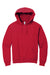 Jerzees 996M/996/996MR Mens NuBlend Pill Resistant Fleece Hooded Sweatshirt Hoodie w/ Pouch Pocket True Red Flat Front