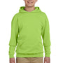 Jerzees Youth NuBlend Pill Resistant Fleece Hooded Sweatshirt Hoodie w/ Pouch Pocket - Neon Green