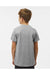 Paragon 208Y Youth Islander Performance Short Sleeve Crewneck T-Shirt Heather Grey Model Back