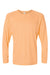 Paragon 210 Mens Islander Performance Long Sleeve Crewneck T-Shirt Coral Flat Front