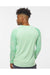 Paragon 228 Mens Cabo Camo Performance Long Sleeve Crewneck T-Shirt Mint Green Model Back