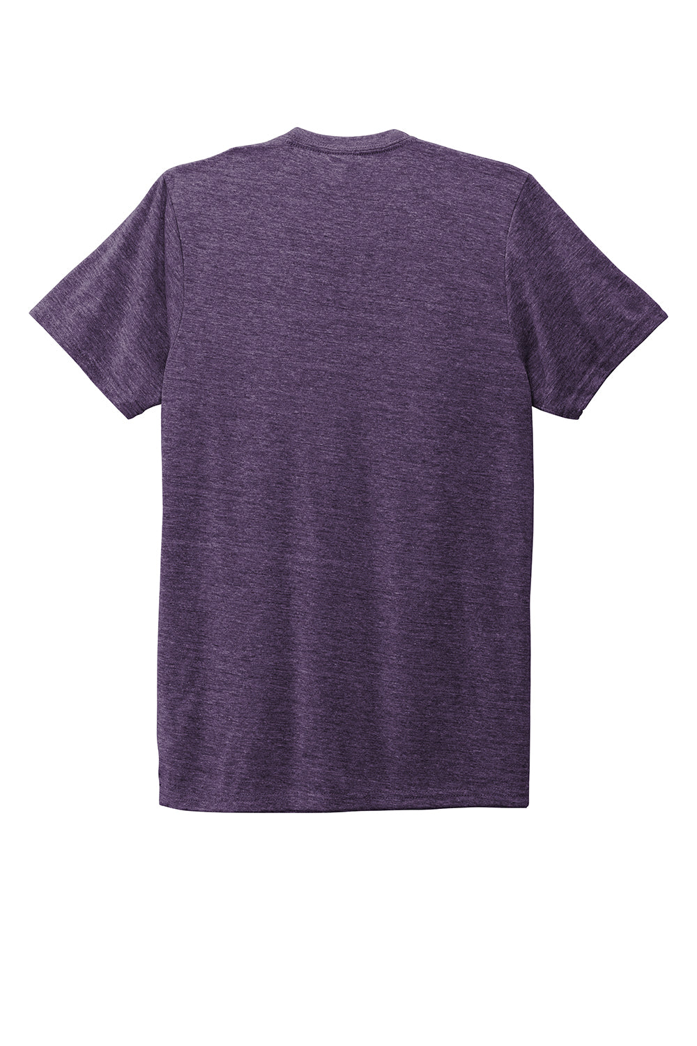 Allmade AL2004 Mens Short Sleeve Crewneck T-Shirt Huckleberry Purple Flat Back