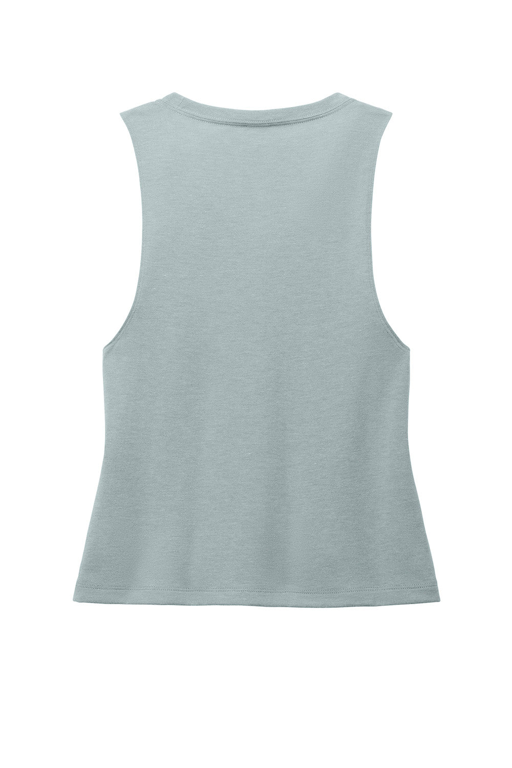 Allmade AL2020 Womens Muscle Tank Top Aluminum Grey Flat Back