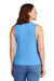 Allmade AL2020 Womens Muscle Tank Top Azure Blue Model Back