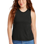 Allmade Womens Muscle Tank Top - Deep Black - New