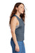 Allmade AL2020 Womens Muscle Tank Top Rebel Blue Model Side