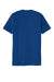 Allmade AL2100 Mens Organic Short Sleeve Crewneck T-Shirt Andromeda Blue Flat Back